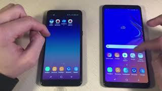 Samsung Galaxy A9 2018 vs Samsung Galaxy A8 2018