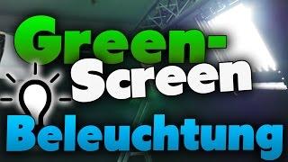 Greenscreen Beleuchtung Tutorial (German) - Greenscreen richtig ausleuchten!