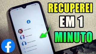 Como recuperar conta do Facebook sem ter E-Mail, Telefone nem Senha (NOVO MÉTODO)  Pelo Celular
