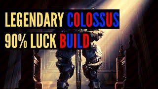 Anthem legendary colossus 90% Luck Build