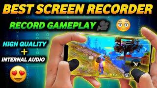 Best Screen Recorder For Gaming  Free Fire Best Screen Recorder For Android  Record Game Sound