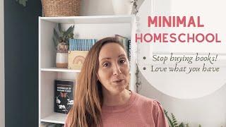 Minimal Homeschool | Bookshelf Tour + Organisation