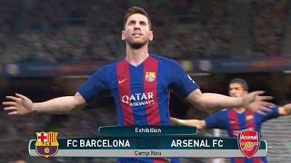 PES 2017 Gameplay (PS4 HD) [1080p60FPS]