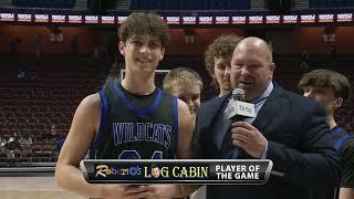 Eddie FIske - Roberto's Log Cabin Player of the Game