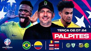 PALPITES DE FUTEBOL PARA HOJE 02 07 2024 (TERÇA-FEIRA) + BILHETE PRONTO | Boleiros Tips