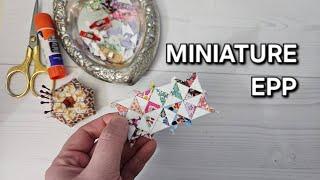 TINY EPP WITH SCRAPS | English Paper Piecing | Liberty