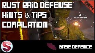 Raid Defense Tips and Tricks Compilation - Rust 2024 Summary