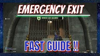 How to "Secure both stairwell exits in the Koschei Complex" EMERGENCY EXIT DMZ Crown Tier 5 Story