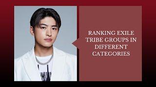 Ranking Exile Tribe groups in different categories