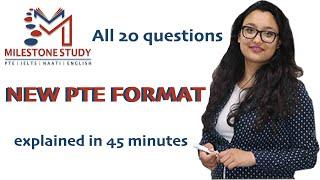 Know the new PTE Format in just 45 Minutes | Tips (In English)