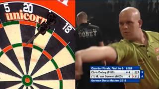 Michael van Gerwen vs Chris Dobey | 2016 German Darts Masters QF