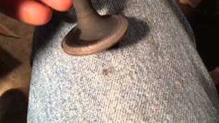 What a bad exhaust valve looks like