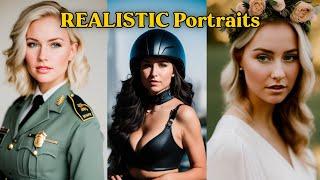 Make REALISTIC Portraits Using THESE Prompts - Playground AI