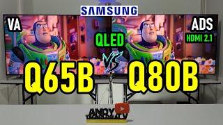 SAMSUNG Q65B vs Q80B: Smart TVs 4K QLED / ¿Cuál te conviene más comprar?