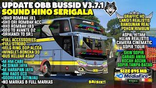 UPDATE OBB BUSSID TERBARU V3.7.1 SOUND HINO RN285 Knalpot Serigala | GRAFFIC HD REALISTIS All Map