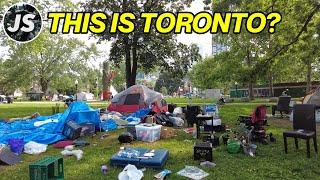 Toronto's Largest Homeless Encampment | Downtown Walk