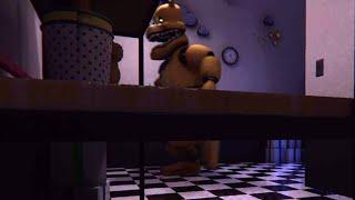 Fredbear is after me! I have to Hind! | FNAF : Those Nights at Fredbear's #fivenightsatfreddys