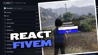 FiveM React UI Integration with GitHub src code: Custom Game Interface | Gta 5 | FiveM | JavaScript