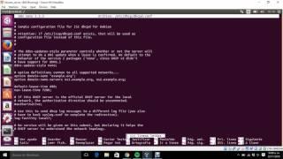 Configuración DHCP en Ubuntu 16.04