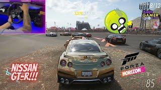 Forza Horizon 5 - Modern super car race Nissan GTR!!!