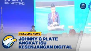 Menkominfo Johnny G Plate Angkat Isu Kesenjangan Digital di Konferensi ITU 2022