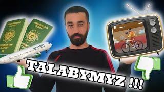 Türkmenistan hökümetinden:  AKTİWİSTARYŇ TALAPLARY !!!! Sahatow Alişer.