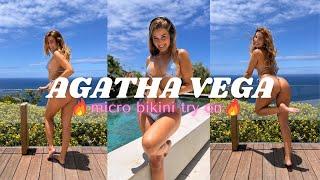 MY 1ST MICRO BIKINI TRY ON HAUL | Agatha Vega ️‍