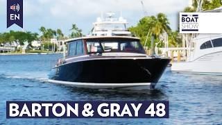 BARTON & GRAY Daychaser 48 seen at FLIBS 2023 - The Boat Show