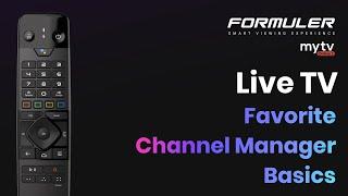 MYTVOnline2 : LiveTV - Favorite Channel Manager (Basics)