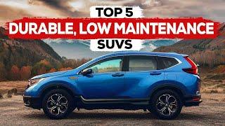 Top 5 Long Lasting SUVs With Low Maintenance Costs Part 1