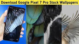 Download Google Pixel 7 and 7 Pro Stock Wallpapers