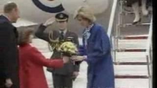 Princess Diana in Oslo, Norway