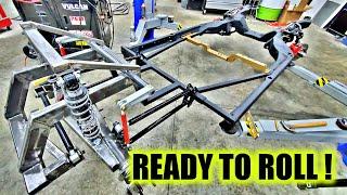 Project SHAKE&BAKE EP:5 Custom rear suspension 4 link and Wilwood brake kit installed