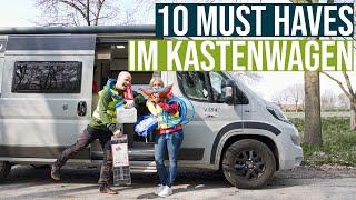 Grundausstattung Kastenwagen - diese 10 Dinge haben wir zuerst gekauft!