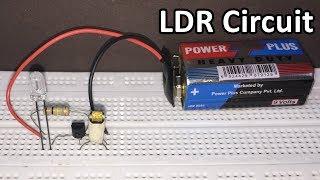 How to make LDR Darkness Sensor Circuit (Simple DIY)