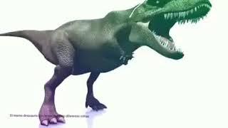 динозавр танцует под ор собаки