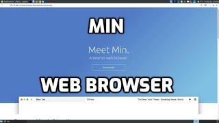 Min Web Browser