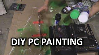 How To Paint Your PC Parts - Linus Plasti Dip Method