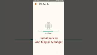 root any phone with mtk su ans Magisk Manager without twrp