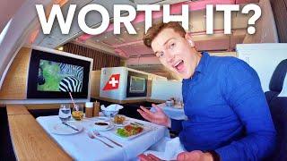 My FANTASTIC SWISS First Class Flight to Dubai