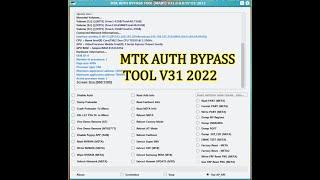 MTK Auth Bypass Tool V31 2022