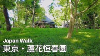 Tokyo Nature Walk - Rokakoshunen Park(Roka Koshun-en Gardens)・4K HDR, Japan, ASMR