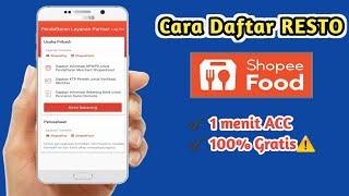 Cara daftar shopee food sebagai penjual terbaru ( cara daftar shopee food 2024 bisnis rumahan )