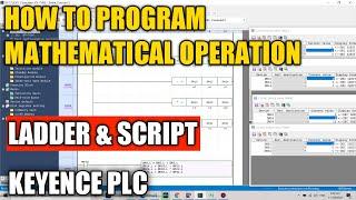 How to Program Mathematical Operation in KV-PLC | X-Garage