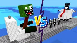 Minecraft Mobs : SKIBIDI RUNNER CHALLENGE 4 - Minecraft Animation