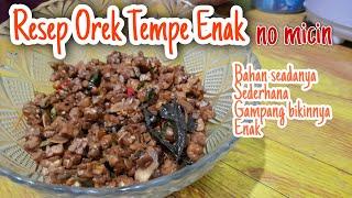 RESEP OREK TEMPE / KERING TEMPE MUDAH DAN SEDERHANA | Risa Christy