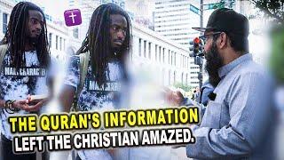 The Quran's information left the Christian amazed | Uthman Ibn Farooq Official