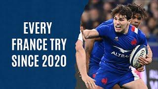 Every France Rugby Try Since 2020 | #lesbleus #francerugby