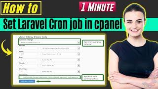 How to set laravel cron job in cpanel 2024