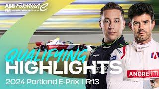 A CRITICAL result for the Championship!  | Round 13 Hankook Portland E-Prix Qualifying Highlights